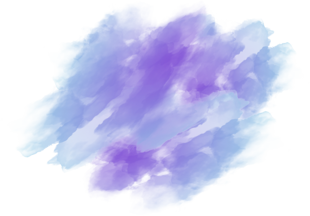 purple gradient splash watercolor brush
